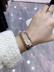 Shein - 1pc Minimalist Rectangle Quartz Watch
