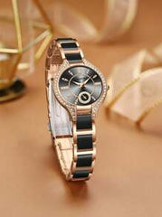 Shein - Exquisite Waterproof Party Fashion Casual Quartz Watch, Suitable For Sports