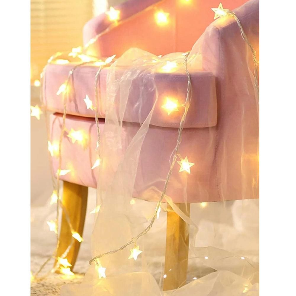 Shein- The Nebras Chain With The Lamp With The Star 20 Pieces