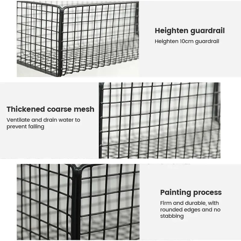 2 Layer Shelving Basket, Wall Mounted Bathroom Rack, Multifunctional Toiletries Organizer, Free Punch Condiment Storage Basket, Kitchen Wall-mounted Storage Basket