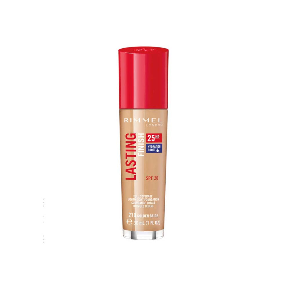 Rimmel London - London- Lasting Finish Foundation- 210 Golden Beige