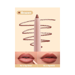 Shein - SHEGLAM So Lippy Lip Liner-Creamy Matte Lip Liner Pencil - Brazen