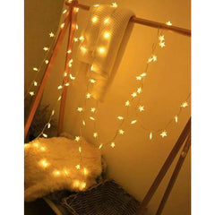 Shein - 20Pcs Star Shaped String Light