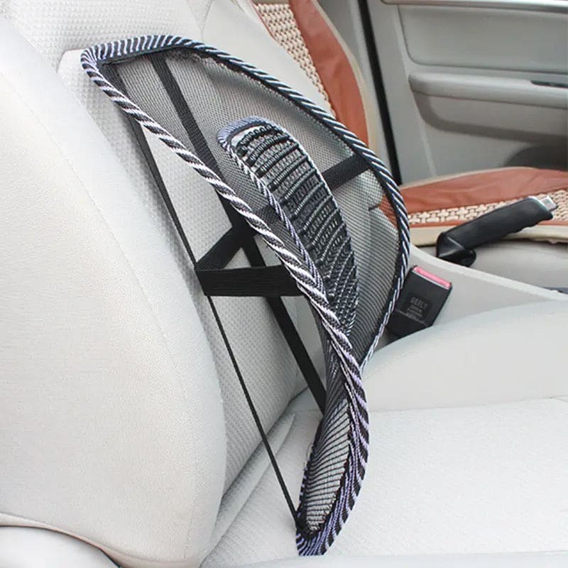 Universal Chair Lumbar, Back Support Spine Posture Correction Back Pillow, Car Seat Office Chair Massage Back Lumbar, Ventilate Mesh Car Seat Chair Back Cushion,