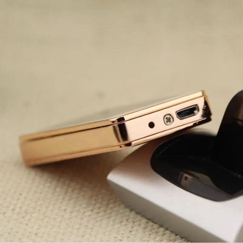 Mini iPhone Lighter, Electric Rechargeable Cigarette Lighter, Smart Drop Down Electronic Lighter, Pocket Smoking Lighter, Windproof Flameless Lighter, Mobile Phone Creative Lighter Electric