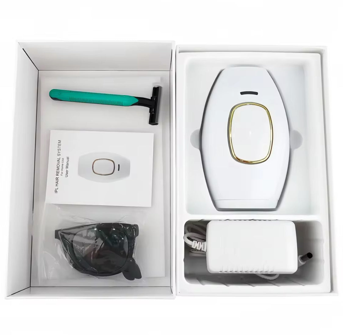 Portable Hair Removal Laser Epilator, Painless Face Body Hair Removal Machine, Body Care Depilation Tool