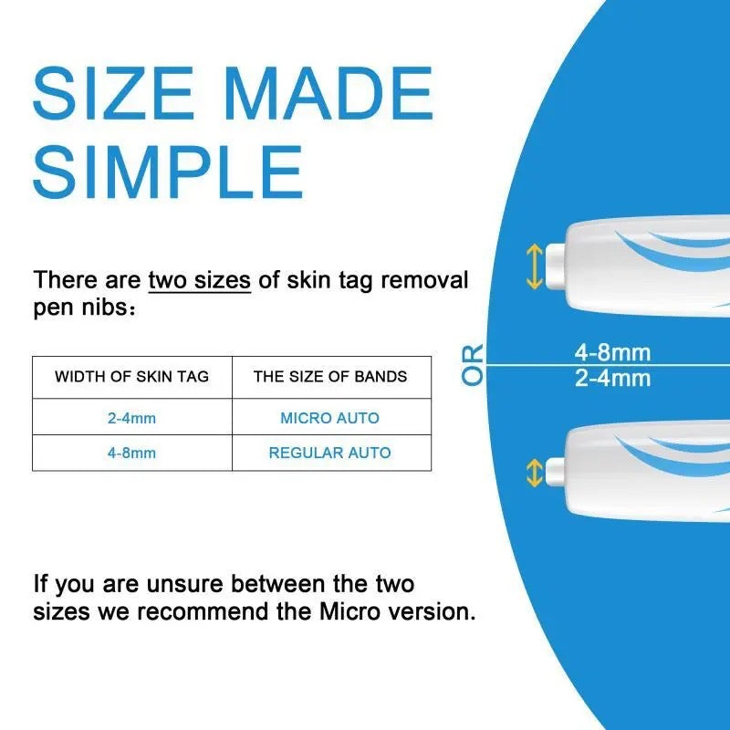 Skin Tag Remover, 2 In1 Painless Auto Skin Tag Remover, Mole Wart Removal Kit, Micro Skin Tag Remover