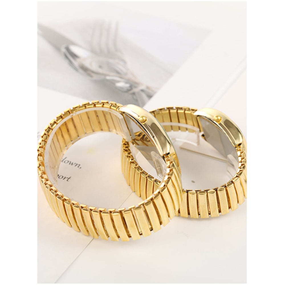 Shein - Elegant Digital Display Women's Quartz Watch, Old Fashioned Casual Style Wristwatch For Ladies And Seniors