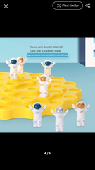 Balance Blocks Spaceman Kids Toy, Astronaut Balance Tabletop Game, Puzzle Stacking Assembling Educational Toy