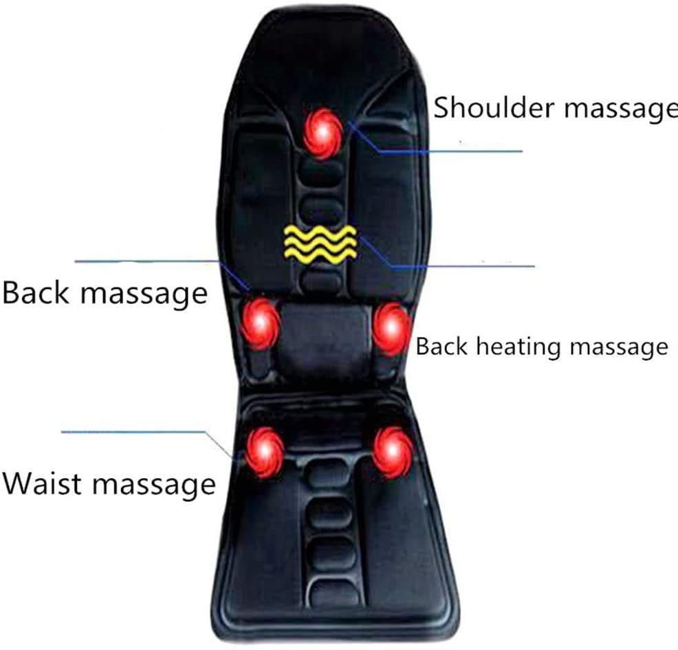 Robotic Massage Chair with Heater, Vibration Cushion, Car Seat Massager