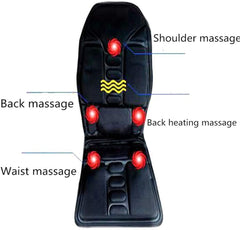 Robotic Massage Chair with Heater, Vibration Cushion, Car Seat Massager