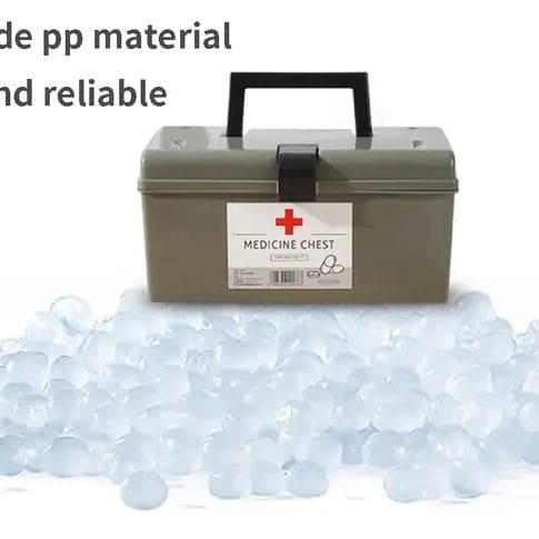Medicine Cabinet Organizer, Household Large Capacity Medic Box, Portable First Aid Kit Emergency Box, Family Nursing Medicine Box, Dormitory Baby Medicine Storage Box