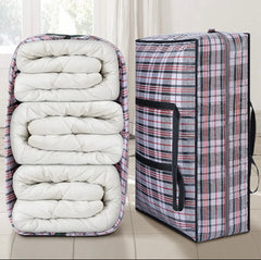 Set of 2 Waterproof Quilt Storage Bag, Multifunctional Woven Bag, Thickened Luggage Packing Bag