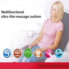 Robotic Massage Chair with Heater, Vibration Cushion, Car Seat Massager