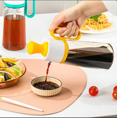 500ml Oil Dispenser Bottle With Brush, Cooking Seasoning Oil Bottle, Multifunctional Oil Bottle With Barbeque Brush