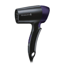 Remington- D2400 Travel Hair Dryer "ON THE GO" 1400W Black/Blue