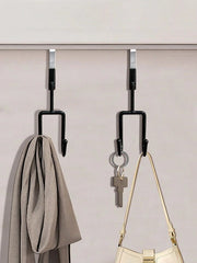 Set Of 3 Double Door Hook Hanger, Over The Door Hook, Soft Rubber Heavy Duty Hooks