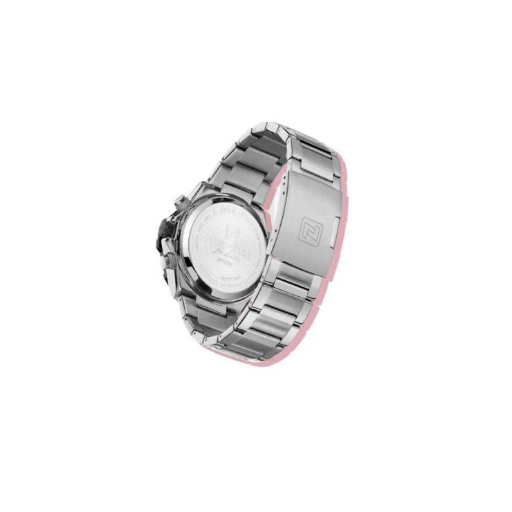 Naviforce - Silver Black Watch NF9207 - Black