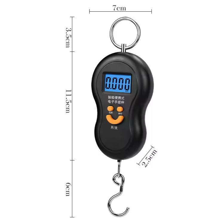 Pocket Digital Hanging Scale, Electronic Led Weighing Scale, Fish Weighing Scales, Precision Digital Scale, Multifunctional Luggage Hanging Hook Scales