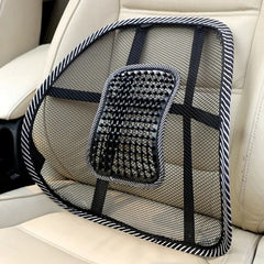 Universal Chair Lumbar, Back Support Spine Posture Correction Back Pillow, Car Seat Office Chair Massage Back Lumbar, Ventilate Mesh Car Seat Chair Back Cushion,