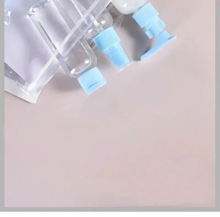 Pack of 4 Travel Size Refillable Bottle, Portable Cosmetic Sub-Packing Bottle, Empty Spray Disinfectant Bottles