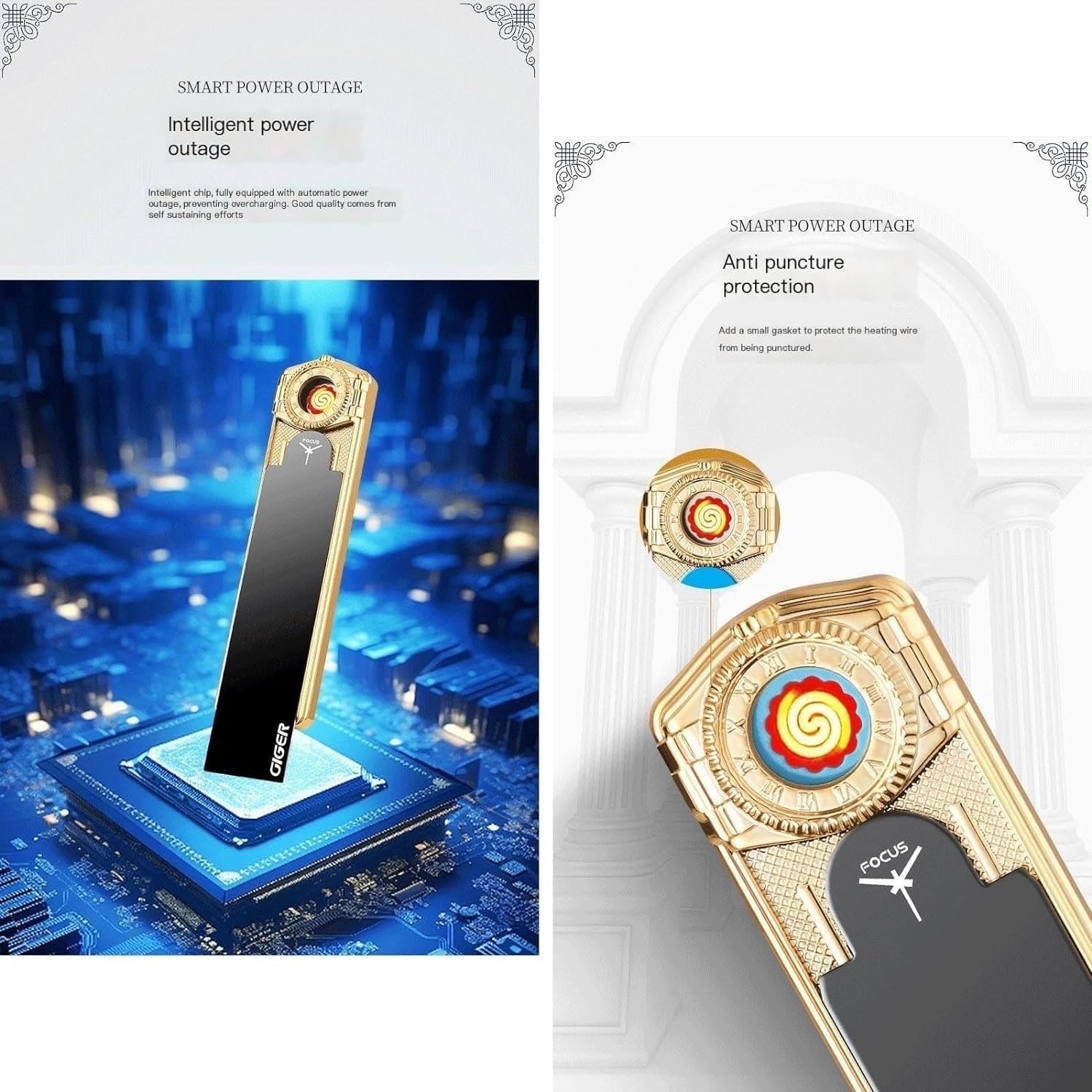 Mini Cigarette Lighter, USB Rechargeable Flameless Lighter, Smart Drop Down Electronic Lighter, Mini Coil Tungsten Lighter, Outdoor Portable Smoking Gadget, Windproof Pocket Lighter