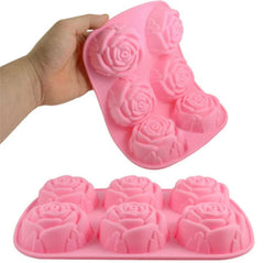 Silicone Chocolate Mold, Creative Non-Stick Cake Mold, Muffin Baking Mold