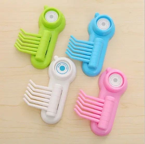 Vacuum Wall Hook, Six Claw Wall Hook, Wall Mounted Hook for Home Kitchen Bathroom Storage Rack Organizer, Small Objects Hanger with Six Claw Hook, Trace Strong Sucker