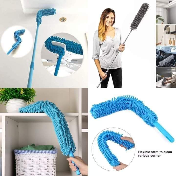 Bendable Microfiber Duster Cleaning, Foldable Multipurpose Cleaning Brush, Car Cleaning Brush, Portable Dusting Brush