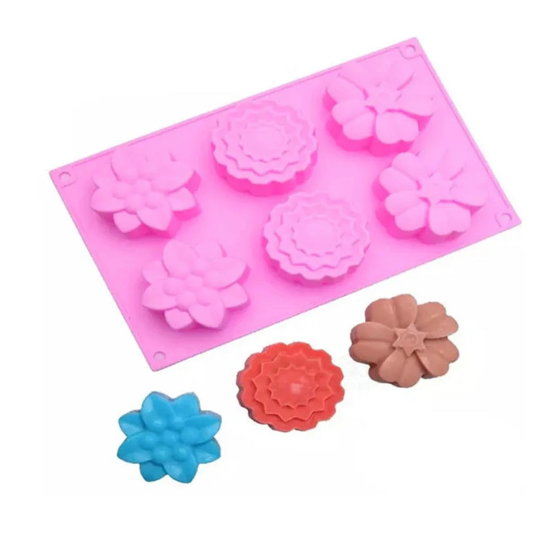 Silicone Chocolate Mold, Creative Non-Stick Cake Mold, Muffin Baking Mold