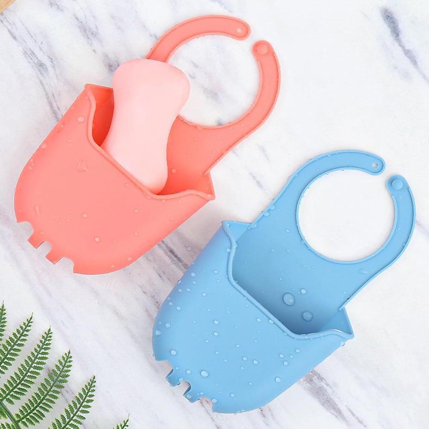 Silicone Hanging Bogg Pouch, Camping Hiking Beach Bag, Phone Holder, Sink Storage Hanging Bag, Dish Drying Rack, Faucet Scrubber Sponges, Hangable Drying Rack Sink Bag Tray, Soap Drain Basket with Buckle