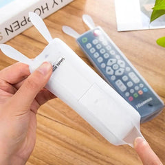 Silicon Rabbit RC Cover, Universal Home TV Remote Control Cover, Transparent Noctilucent Cover,  Waterproof Clear Protector Skin Pouch Bag, Dust-proof Anti-fall Rabbit Ear Protective Case