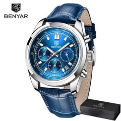 Benyar- Round Analog Chronograph- BY5193 M