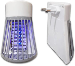 Socket Mosquito Lamp, UV Light Fly Mosquito Trap Racket, Plug In Mosquito Killer Device, Electric Mosquito Trap Lamp, Multipurpose Powered Electronic Bug Zappers