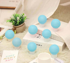 Cotton Wathet Ball Light, LED Ball String Light, Small Bedside Table Lamp