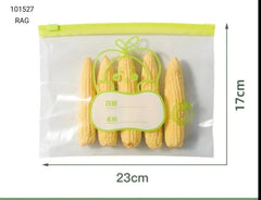 Reusable Zip Lock Bag, Food Grade Transparent Storage Bag, Refrigerator Fresh-keeping Bag