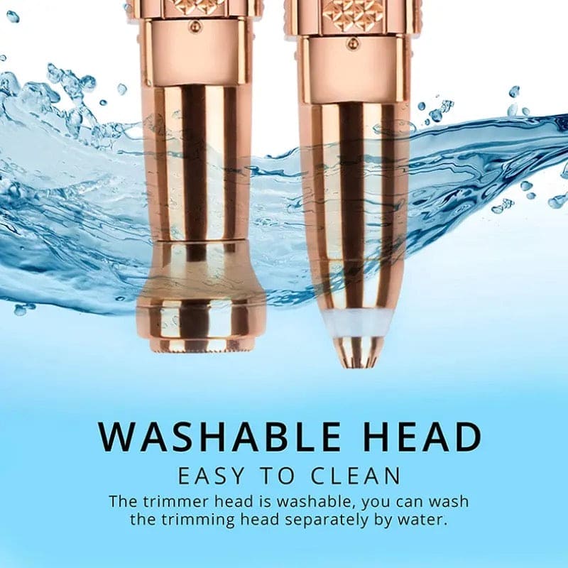 2 In 1 Facial Epilator, New Electric Eyebrow Trimmer, Portable Hair Remover, Painless Shaver for Women Bod, Facial Eyebrow Trimmer, USB Rechargeable Hair Shaving Device