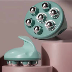 Roller Ball Massager, 7 Beads Multifunctional Massage Roller Ball Massager, Portable Health Care Massage Instrument, Magnetic Bead Steel Full Body Muscles Relax Massage Tool