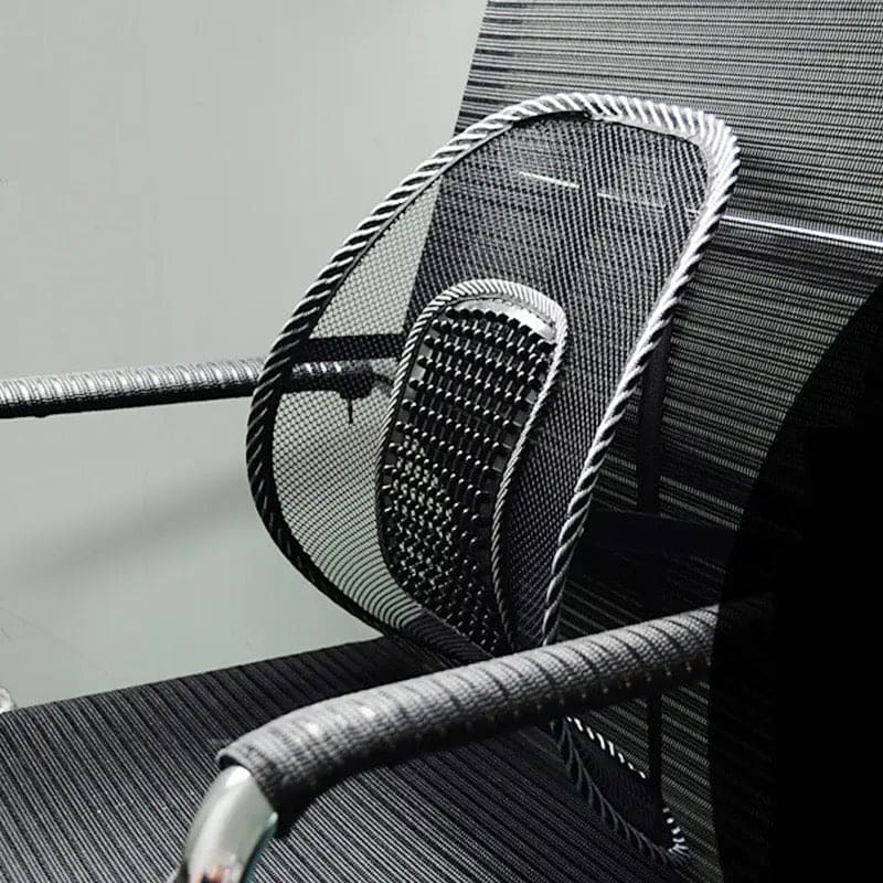 Universal Chair Lumbar, Back Support Spine Posture Correction Back Pillow, Car Seat Office Chair Massage Back Lumbar, Ventilate Mesh Car Seat Chair Back Cushion,