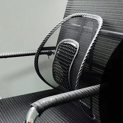 Universal Chair Lumbar, Back Support Spine Posture Correction Back Pillow, Car Seat Office Chair Massage Back Lumbar, Ventilate Mesh Car Seat Chair Back Cushion,