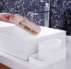5 Compartment Desktop Organizer, Multifunctional Storage Organizer Case, Washable Bathroom Storage Box