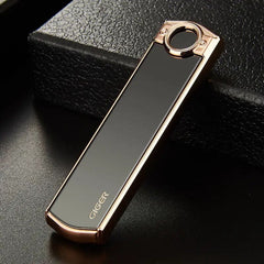 Mini Cigarette Lighter, USB Rechargeable Flameless Lighter, Smart Drop Down Electronic Lighter, Mini Coil Tungsten Lighter, Outdoor Portable Smoking Gadget, Windproof Pocket Lighter