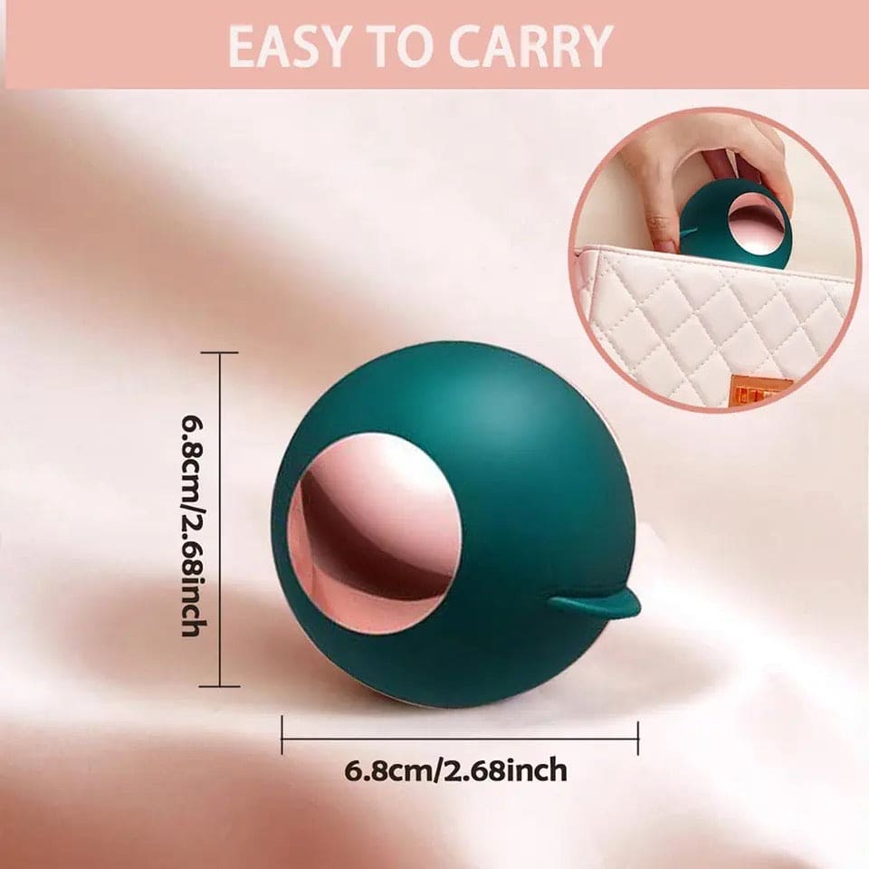 Ball Lint Remover, Hair Removal Ball, Washable Sticky Roller, Clothes Dust Pet Fur Clean Tool, Manual Fluff Remover Clothes Lint Catcher Ball, Reusable Gel Lint Roller, Washable Sticky Roller Ball, Mucilaginous Ball, Round Pet Hair Removal Ball