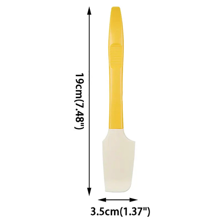 Silicone Mini Kitchen Spatula, Batter Spatula Brush, Heat Resistance Baking Spatula