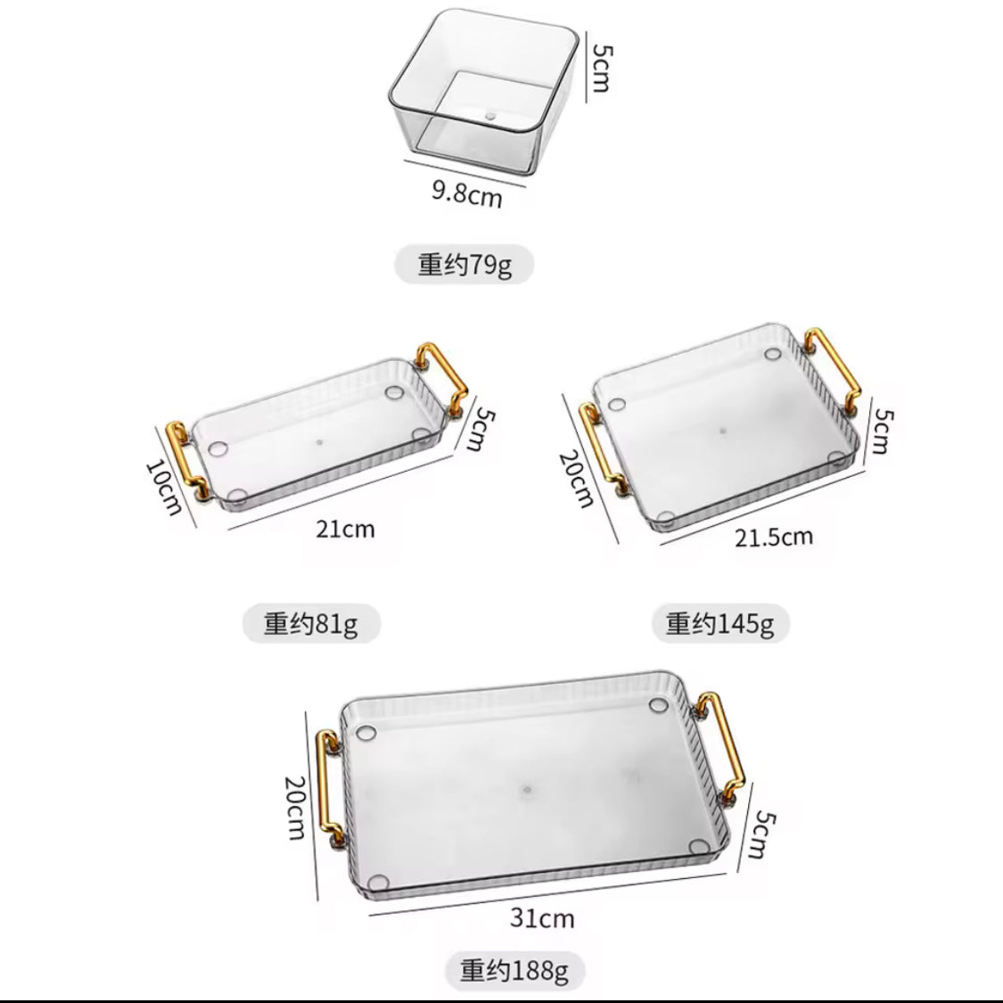 Luxury Fruit Plate, Home Candy Melon Seed Box, Dried Fruit Plate Partition Platter