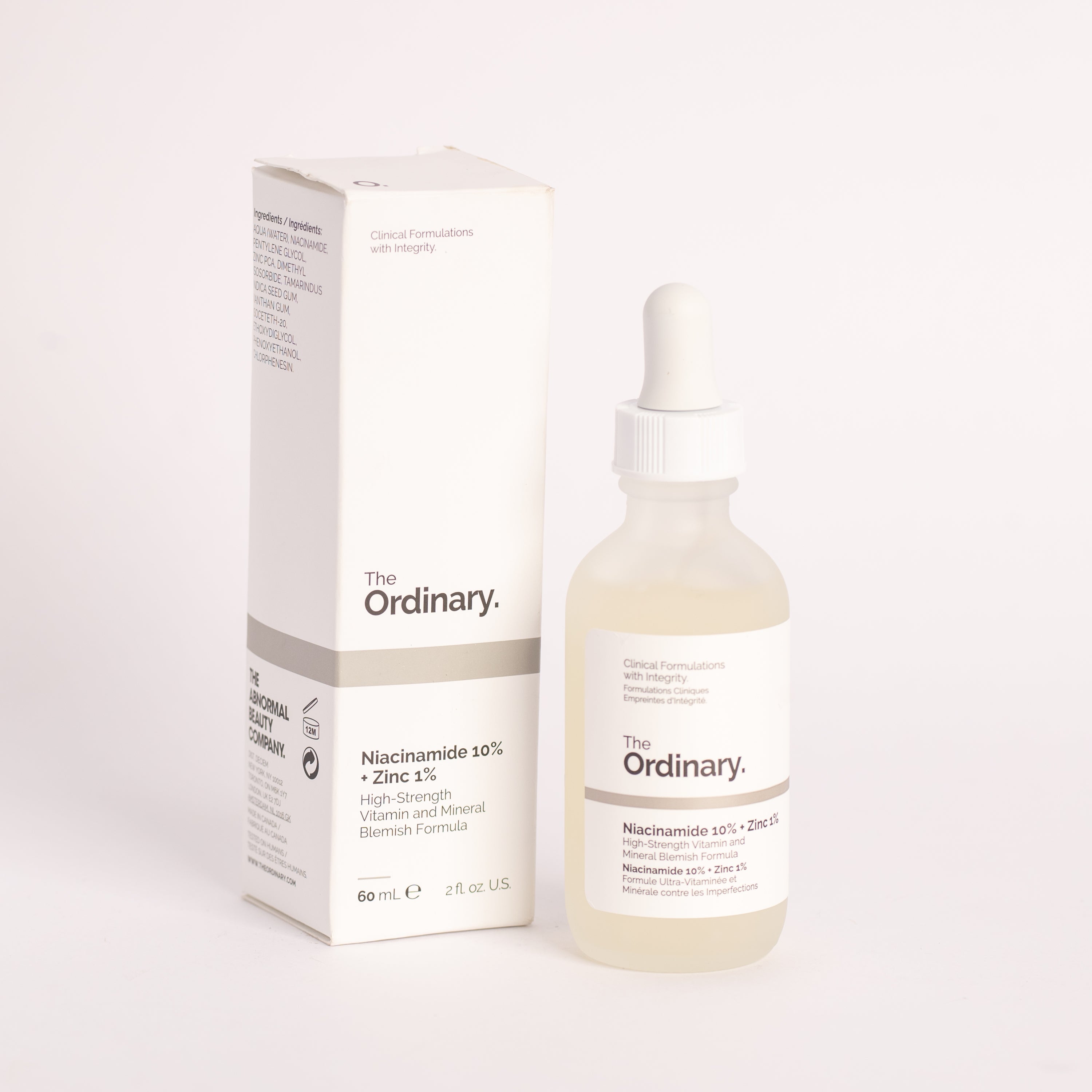 The Ordinary - Niacinamide 10% + Zinc 1% - 60ml (Supersize)
