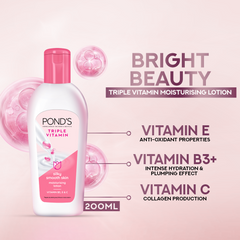 POND'S Triple Vitamin Moisturizing Lotion - 200ML