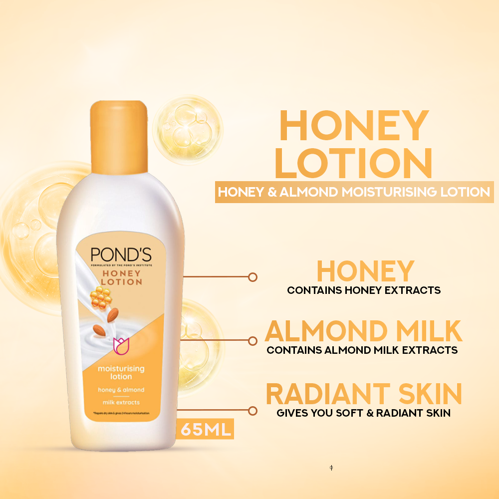 POND'S Honey & Almond Lotion - 65ML