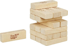 Mini Jenga Wood Block Game, Stacking Tumbling Tower Kids Game, Wood Block Tower Game for Kids and Adults
