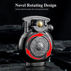 Timeline Vintage Lighter, Pressure Relief Lighter, Aigrette Classic Trench Lighter, Wheel Ignition Kerosene Lighter, Creative Rolling Tray Outdoor Windproof Lighter, Antique Soft Flame Lighter, Reusable Windproof Trench Lighter, Lift Arm Flame Lighters